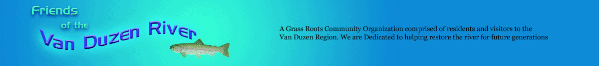 Friends of the Van Duzen Website