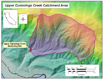Upper Cummings Creek Catchment Area