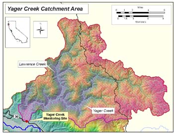 Yager Creek Catchment Area